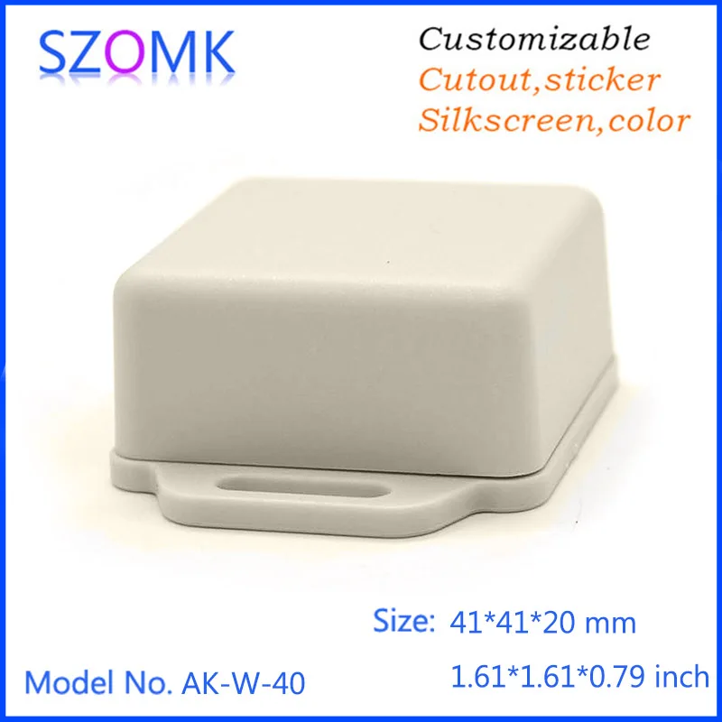 (2 pcs) plastic case Diy housing plastic box case electronic project box for enclosures for electronics 41*41*20mm
(2 pcs) plastic case Diy housing plastic box case electronic project box for enclosures for electronics 41*41*20mm