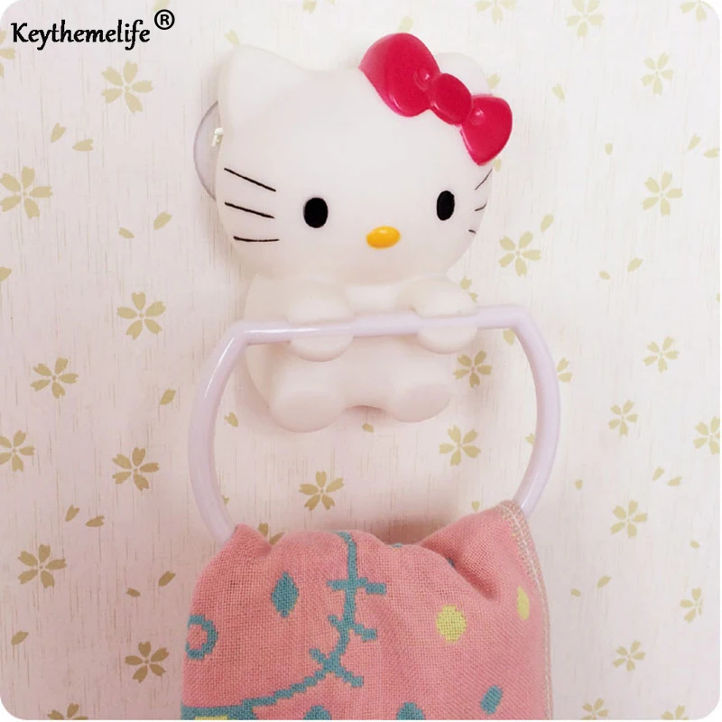 Cartoon Hello Kitty Wall Suction Hanger Towel Tissue Toilet Paper Holder Towel Rack Bathroom Kitchen Use 2B
Cartoon Hello Kitty Wall Suction Hanger Towel Tissue Toilet Paper Holder Towel Rack Bathroom Kitchen Use 2B