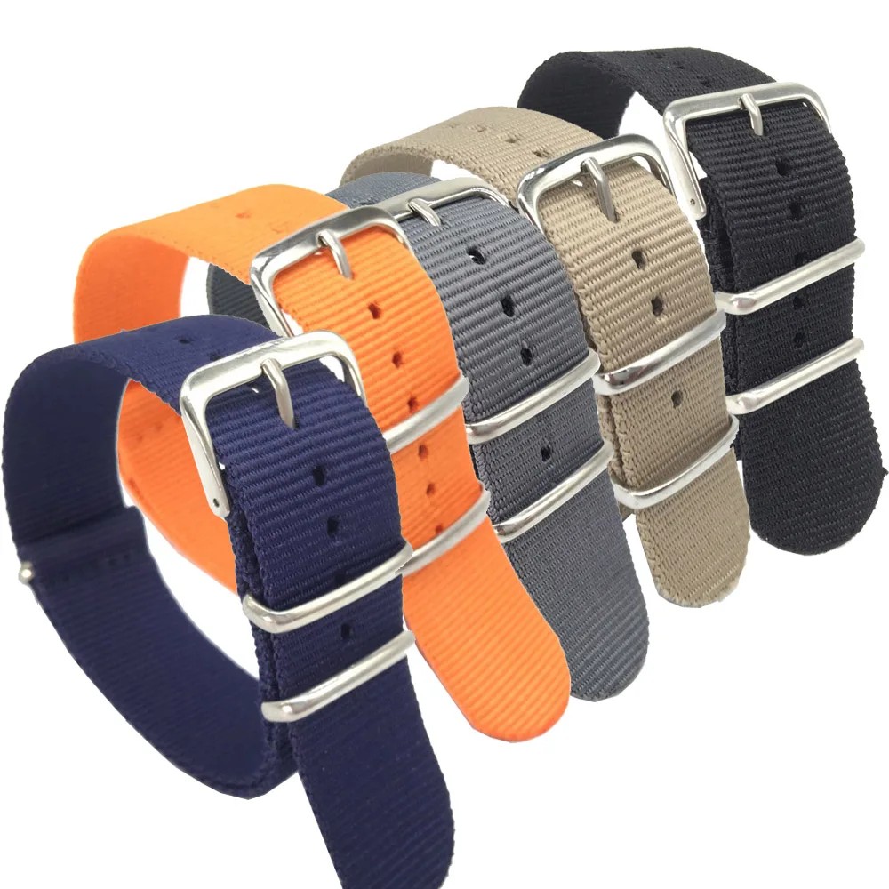 2019 Fashion Pure Color NATO Fabric Nylon Watchband Woven Watch Band Nylon Watch Strap 18mm 20mm 22mm Replacement Strap
2019 Fashion Pure Color NATO Fabric Nylon Watchband Woven Watch Band Nylon Watch Strap 18mm 20mm 22mm Replacement Strap