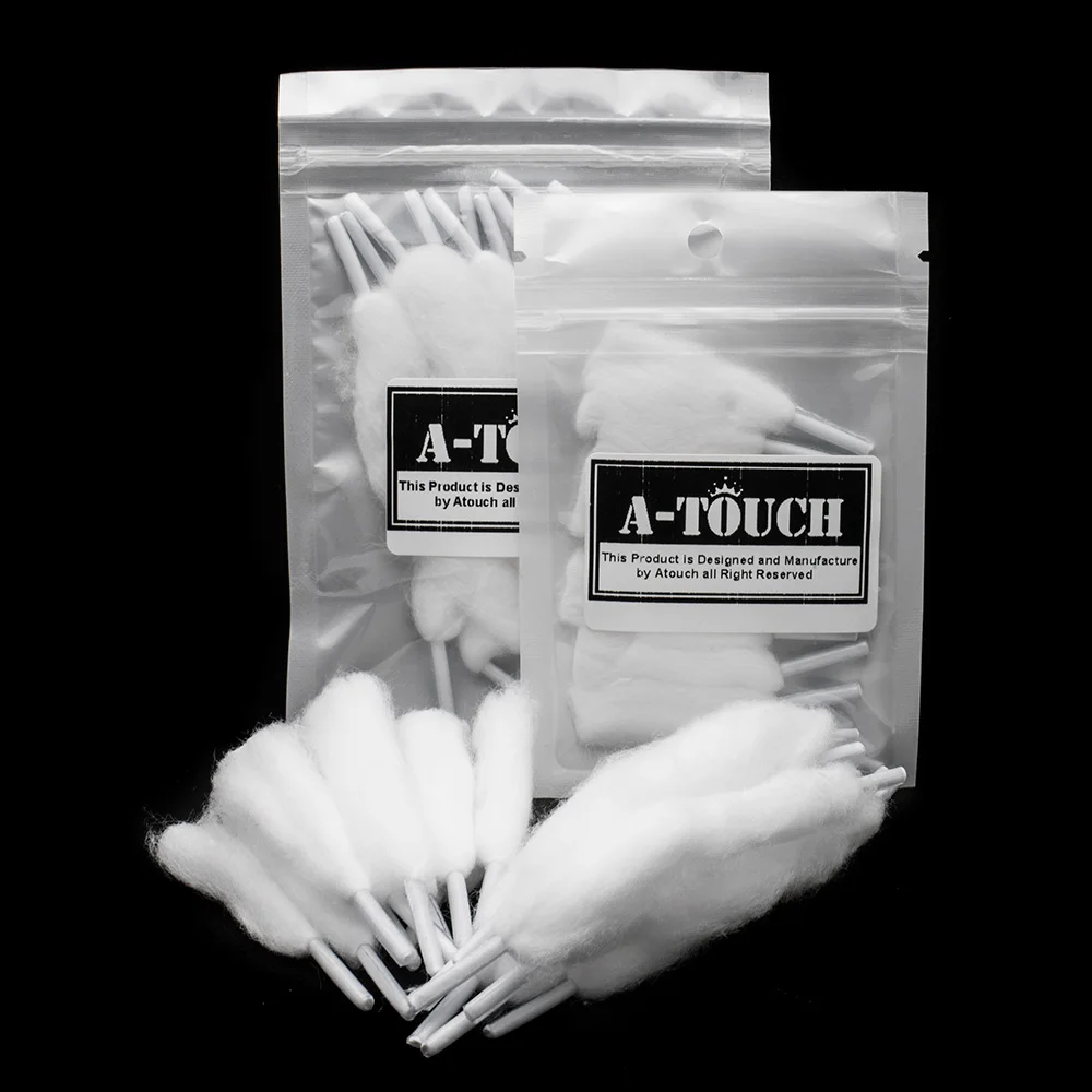 Electronic Cigarette Accessories A-touch organic firebolt cottonPre-loaded for DIY RDA RBA Atomizer Coil Wick
Electronic Cigarette Accessories A-touch organic firebolt cottonPre-loaded for DIY RDA RBA Atomizer Coil Wick