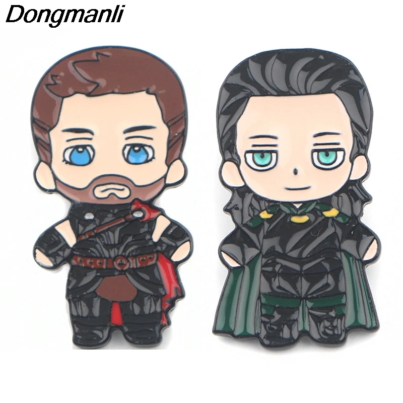P3905 Wholesale 20pcs/lot Fashion Friendship Thor Loki Metal Enamel Brooches and Pins Collection Lapel Pin Badge Collar Jewelry
P3905 Wholesale 20pcs/lot Fashion Friendship Thor Loki Metal Enamel Brooches and Pins Collection Lapel Pin Badge Collar Jewelry