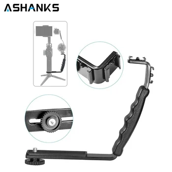 L-shaped Bracket Extended Stabilizer Camera Holder Hotshoe for DV Flash Light DJI OSMO Mobile Zhiyun Smooth 4 Handheld Gimbal
L-shaped Bracket Extended Stabilizer Camera Holder Hotshoe for DV Flash Light DJI OSMO Mobile Zhiyun Smooth 4 Handheld Gimbal