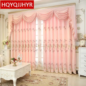 Europe luxury pink embroidered Curtains for Living Room High-end villa curtain Cloth for Bedroom Kitchen/Hotel Window Curtains
Europe luxury pink embroidered Curtains for Living Room High-end villa curtain Cloth for Bedroom Kitchen/Hotel Window Curtains