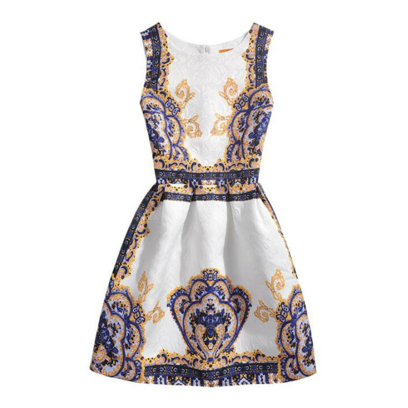 Summer Dress Girls Flower Print Dress Designer Formal Teenagers Party Princess Dress Kids Clothes Little Girl Tutu Dress
Summer Dress Girls Flower Print Dress Designer Formal Teenagers Party Princess Dress Kids Clothes Little Girl Tutu Dress