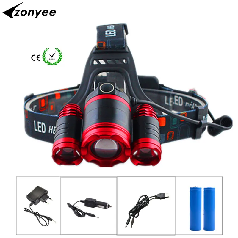 XML-T6 Led Zoomable LED Headlamp Head Flashlight Adjustable Head Lamp 18650 Battery For Fishing Hunting Hiking Headlight Cycling
XML-T6 Led Zoomable LED Headlamp Head Flashlight Adjustable Head Lamp 18650 Battery For Fishing Hunting Hiking Headlight Cycling