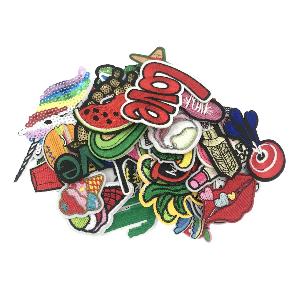 30Pcs/lot Mixed Embroidery Sequin Patch for Clothes Iron On Patches DIY Clothing Stickers Jacket Jeans Applique Accessories
30Pcs/lot Mixed Embroidery Sequin Patch for Clothes Iron On Patches DIY Clothing Stickers Jacket Jeans Applique Accessories