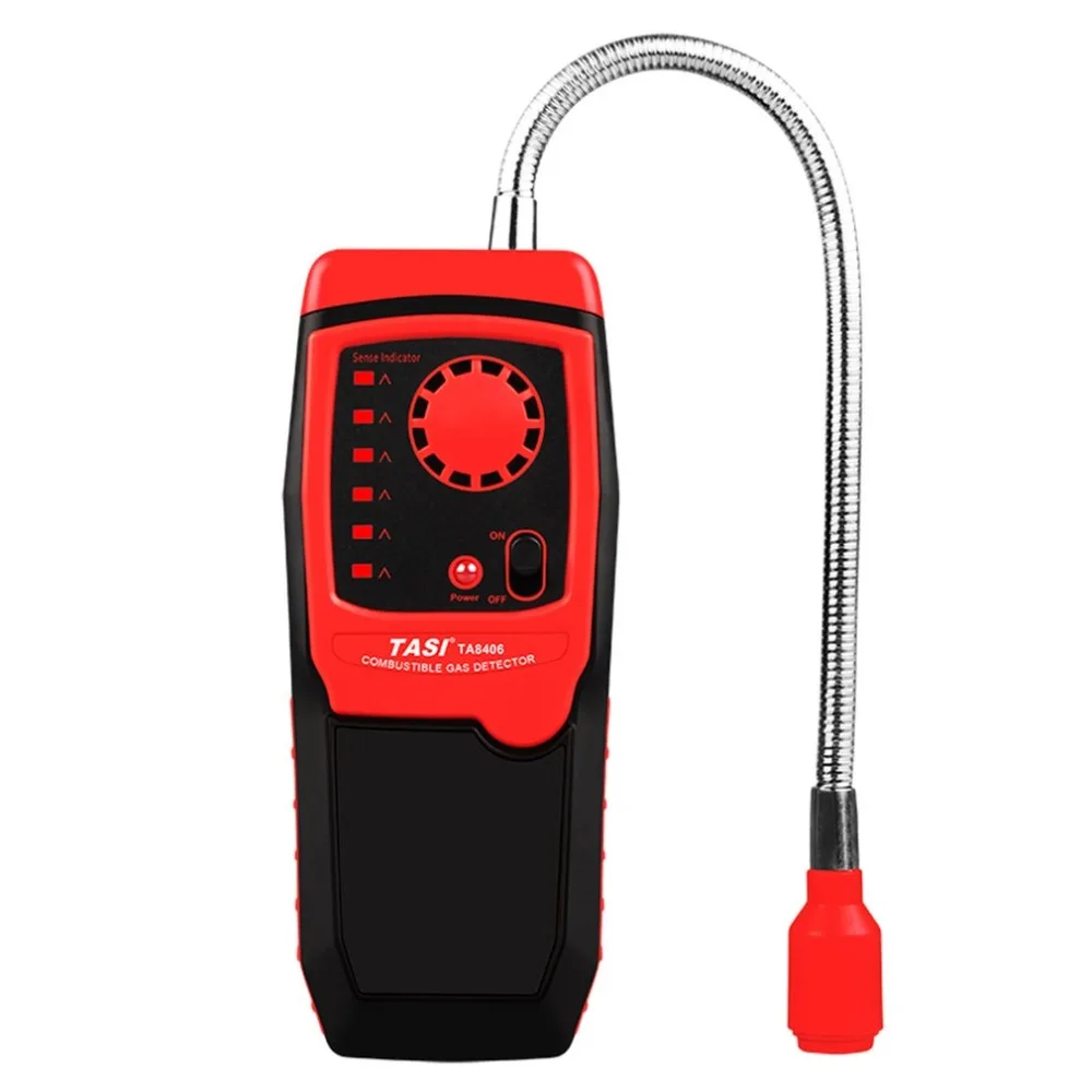 TA8406 Battery Power Handheld Natural Gas Detector Combustible Gas Sniffer Methane Leak Sensor Alarm LED light Alarm Buzzer
TA8406 Battery Power Handheld Natural Gas Detector Combustible Gas Sniffer Methane Leak Sensor Alarm LED light Alarm Buzzer