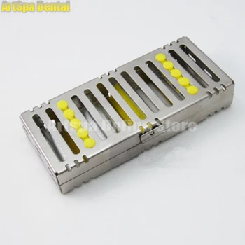 Dental Sterilization Cassette Rack Tray Box for 5 Dental Surgical Instruments for Dentist
Dental Sterilization Cassette Rack Tray Box for 5 Dental Surgical Instruments for Dentist