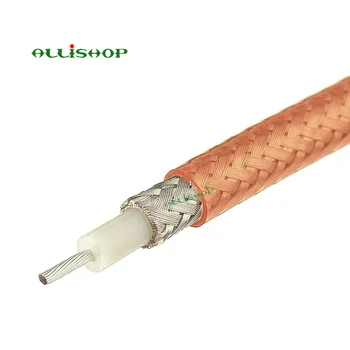10 Feet RG400 M17/128 Double Copper Braid Shielded Coax Coaxial Cable 3M RG400 Cable Low Loss 50 Ohm RF Cable
10 Feet RG400 M17/128 Double Copper Braid Shielded Coax Coaxial Cable 3M RG400 Cable Low Loss 50 Ohm RF Cable