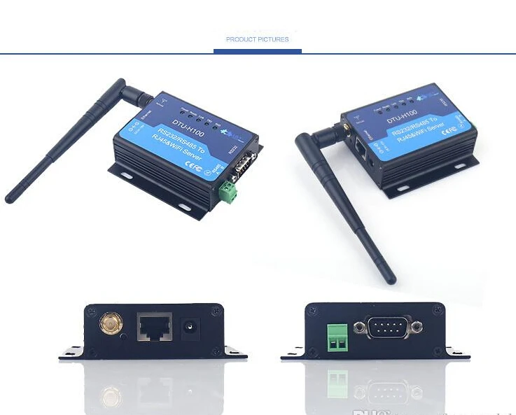 WIFI Serial Server RS232 RS485 to RJ45&WIFI Server WIFI Converter RS232/RS485/Ethernet Interface DTU HF-H100 F18903
WIFI Serial Server RS232 RS485 to RJ45&WIFI Server WIFI Converter RS232/RS485/Ethernet Interface DTU HF-H100 F18903