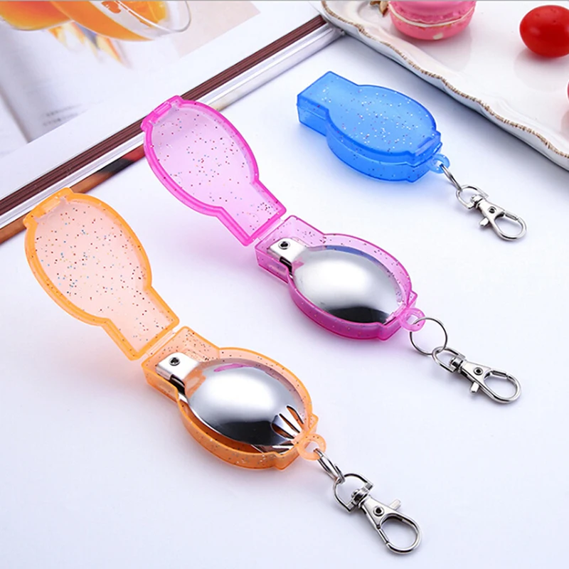 Stainless Steel Folded Fork Spoon Knife Picnic Camping Dinnerware Tableware with box Outdoor
Stainless Steel Folded Fork Spoon Knife Picnic Camping Dinnerware Tableware with box Outdoor
