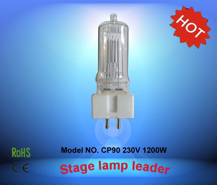 CHANGSHENG Quartz Tungsten Bulb Lamp New Disco Light Party CP90 GX9.5 230v 1200W Lamp Stage Quartz
CHANGSHENG Quartz Tungsten Bulb Lamp New Disco Light Party CP90 GX9.5 230v 1200W Lamp Stage Quartz