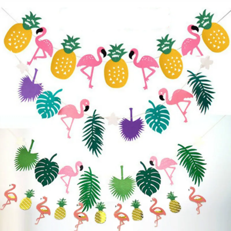 Pink Flamingo Party Decoration Happy Birthday Banner Flag Garland Hawaiian Luau Tropical Coconut Leaves Event Party Supplies
Pink Flamingo Party Decoration Happy Birthday Banner Flag Garland Hawaiian Luau Tropical Coconut Leaves Event Party Supplies