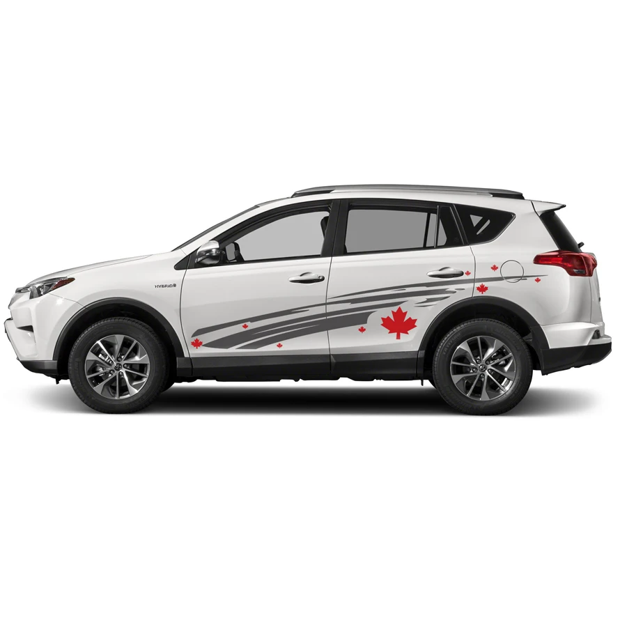car sticker 2 Pcs racing grid styling side door stripe graphic vinyl Car accessories decals custom for toyota rav4
car sticker 2 Pcs racing grid styling side door stripe graphic vinyl Car accessories decals custom for toyota rav4
