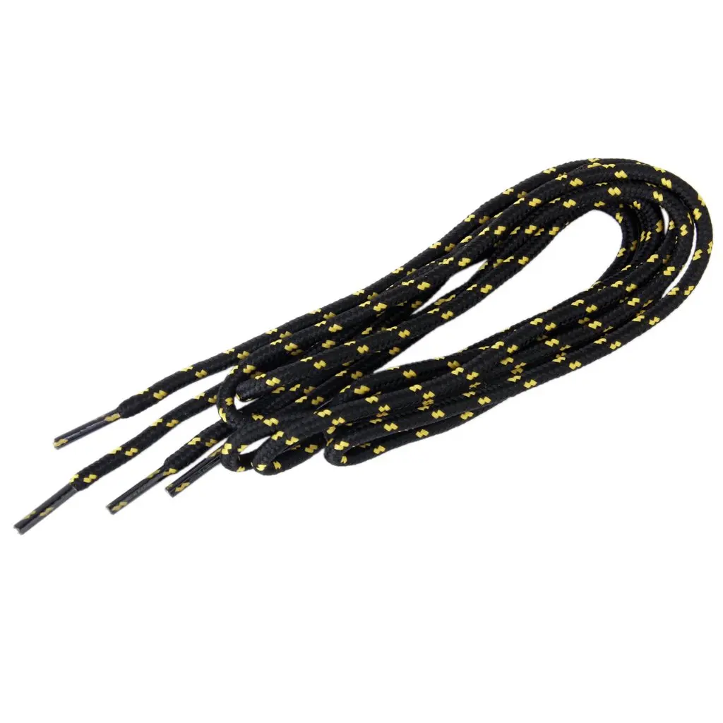 1 Pair of 120cm Dots Round Shoe Laces Shoelaces Shoe Strings for Climbing