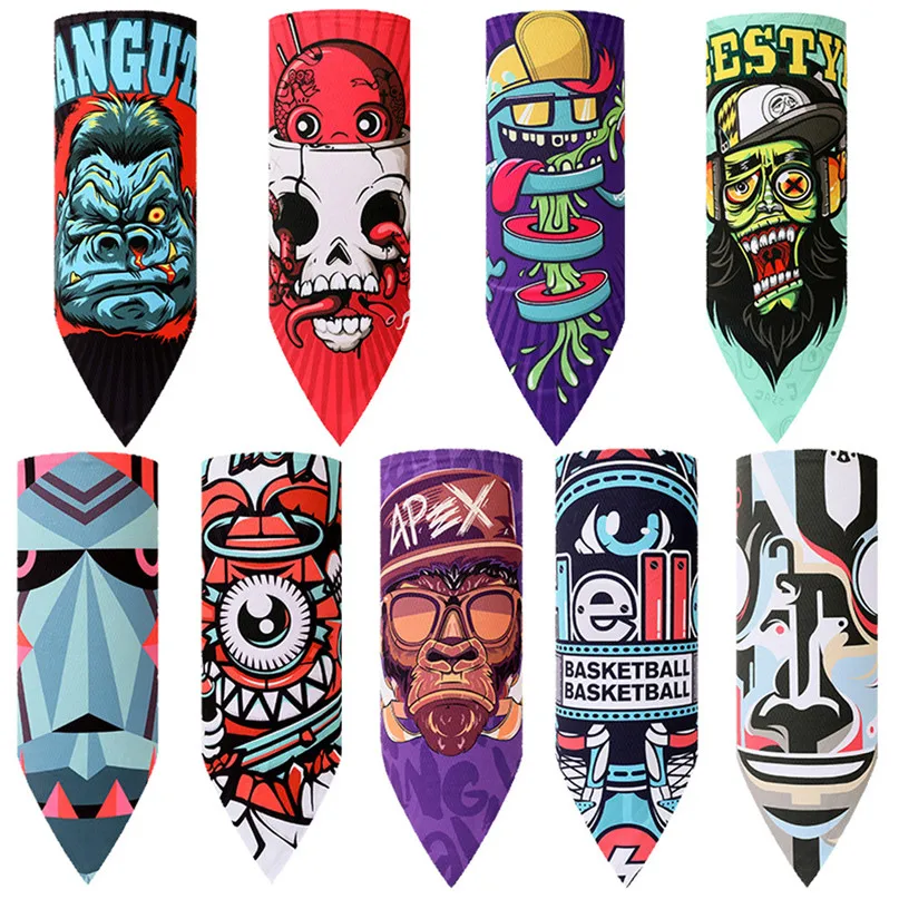 Bike Exercise Face Mask scarf Magic Seamless Outdoor Ski Cycling Scarf Mask Sweat towel balaclava Halloween gift wholesale #3j
Bike Exercise Face Mask scarf Magic Seamless Outdoor Ski Cycling Scarf Mask Sweat towel balaclava Halloween gift wholesale #3j