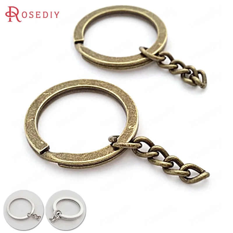 (29423)10PCS 30MM,Ring width 2.8MM 3.2MM Iron Key ring Key Chains with 4 link chains Diy Jewelry Findings Accessories Wholesale
(29423)10PCS 30MM,Ring width 2.8MM 3.2MM Iron Key ring Key Chains with 4 link chains Diy Jewelry Findings Accessories Wholesale