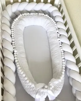 Newborn Baby Bed Bumper Knot Pillow Cushion Tour De Lit Bebe Tresse Baby Bumper Braid Crib Cot Bumper In The Crib
Newborn Baby Bed Bumper Knot Pillow Cushion Tour De Lit Bebe Tresse Baby Bumper Braid Crib Cot Bumper In The Crib