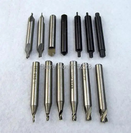17 Pcs Full Set End Mill Milling Cutter For All Key Cutting Machine Locksmith Tools Cutters Bits Steel Drill
17 Pcs Full Set End Mill Milling Cutter For All Key Cutting Machine Locksmith Tools Cutters Bits Steel Drill