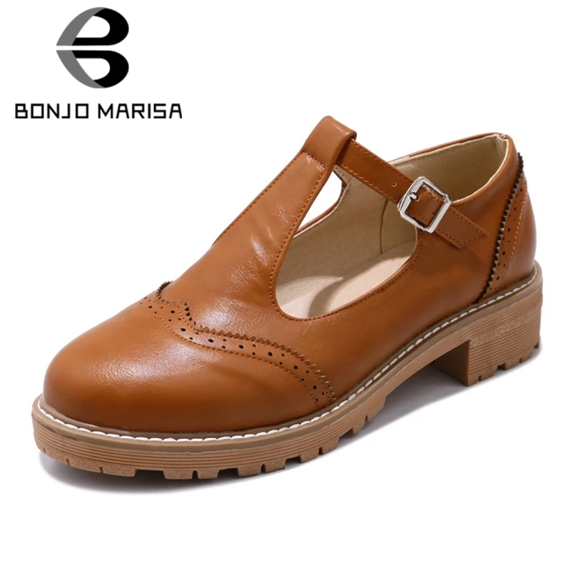 BONJOMARISA 2019 Spring Big Size 33-43 Fretwork Pumps Women Platform Med Heels Shoes Woman Casual Elegant Footwear
BONJOMARISA 2019 Spring Big Size 33-43 Fretwork Pumps Women Platform Med Heels Shoes Woman Casual Elegant Footwear