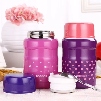 Thermos Food Jar 304 Stainless Steel Insulation Food Soup Container Vacuum Flask Lunch Box Insulated Thermal Mug for Kids 500ml
Thermos Food Jar 304 Stainless Steel Insulation Food Soup Container Vacuum Flask Lunch Box Insulated Thermal Mug for Kids 500ml