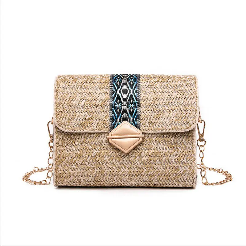 New Women Bag Lovely Handmade Rattan Wicker Straw Woven Bag Lady Fashion Summer Travel Beach Shoulder Crossbody Basket Purse
New Women Bag Lovely Handmade Rattan Wicker Straw Woven Bag Lady Fashion Summer Travel Beach Shoulder Crossbody Basket Purse