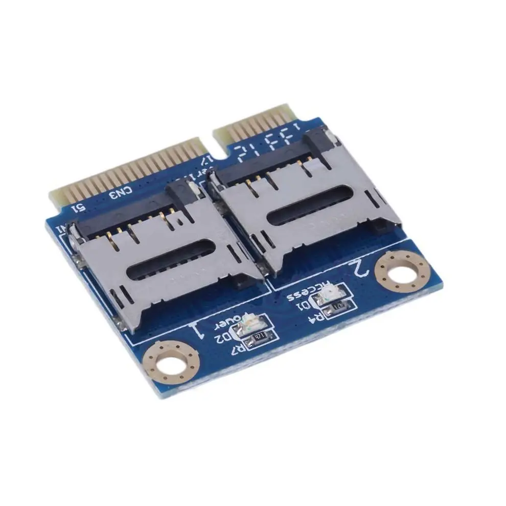 10pcs PCI-E TO TF Card PCI-e mpci-e to Dual TF/for SDHC/for SDXC Reader Adaptor | Компьютеры и офис
