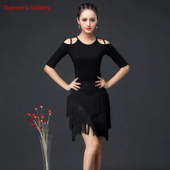 2019 New Fashion Women Dance Costumes Top+skirt Latin Salsa set Samba Suits Women Practice Latin Dance Performance Clothing
2019 New Fashion Women Dance Costumes Top+skirt Latin Salsa set Samba Suits Women Practice Latin Dance Performance Clothing