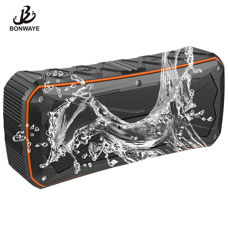 BONWAYE Waterproof Portable wireless Speaker 3D Stereo TF MIC Outdoor Mini Column Box
BONWAYE Waterproof Portable wireless Speaker 3D Stereo TF MIC Outdoor Mini Column Box
