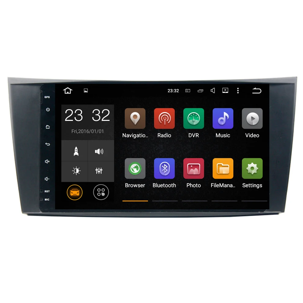 8 inch Android 9.0 Car DVD GPS Player for Mercedes benz E CLASS G CLASS W211 CLS octa core 4G RAM 64G ROM BT AUTO RADIO dsp PX6
8 inch Android 9.0 Car DVD GPS Player for Mercedes benz E CLASS G CLASS W211 CLS octa core 4G RAM 64G ROM BT AUTO RADIO dsp PX6