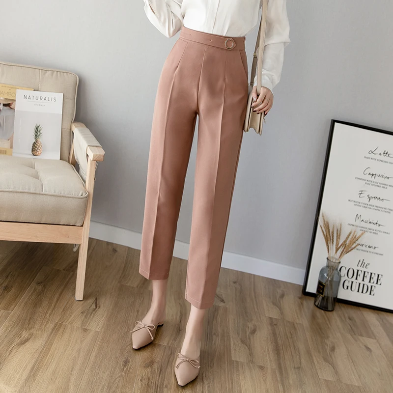 pants for women Harlan suit pants female 2019 summer autumn high waist casual loose ankle length ladies trouser
pants for women Harlan suit pants female 2019 summer autumn high waist casual loose ankle length ladies trouser