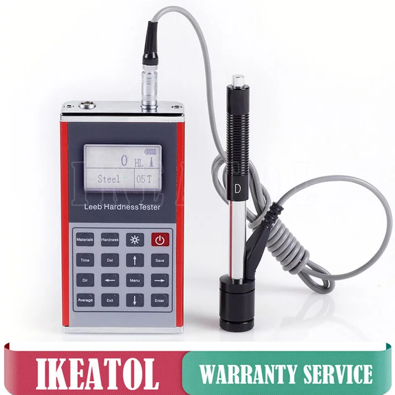 Leeb130 Hardness Tester Digital Portable Metal Durometer 1250 Groups Data Memory LCD Display with Backlight
Leeb130 Hardness Tester Digital Portable Metal Durometer 1250 Groups Data Memory LCD Display with Backlight