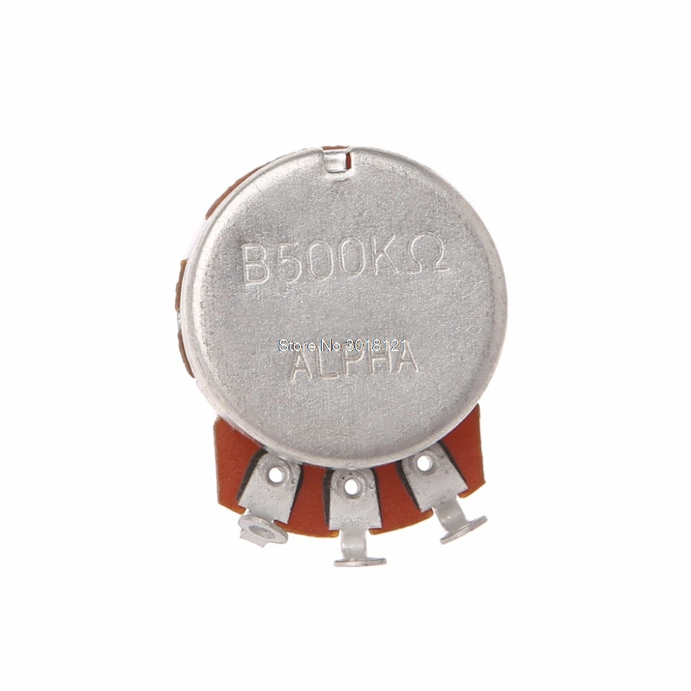 B500K Electric Guitar Split Shaft Linear Taper Potentiometer Volume Tone Pot ROU_1008
B500K Electric Guitar Split Shaft Linear Taper Potentiometer Volume Tone Pot ROU_1008