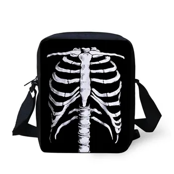 THIKIN Skeleton Rib Cage Printed Women Mini Messenger Bag Kids Small Crossbody Bags Cartoon Travel Shoulder Bags Custom Handbags
THIKIN Skeleton Rib Cage Printed Women Mini Messenger Bag Kids Small Crossbody Bags Cartoon Travel Shoulder Bags Custom Handbags