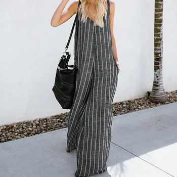 2019 Feitong Rompers Womens Jumpsuit Sexy V-Neck Casual Loose Striped Playsuits Summer Overalls Jumpsuit Women 7.15
2019 Feitong Rompers Womens Jumpsuit Sexy V-Neck Casual Loose Striped Playsuits Summer Overalls Jumpsuit Women 7.15