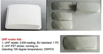 UHF card reader,3-5M reading with EU standard+ 200 PCS of UHF PET sticker kits
UHF card reader,3-5M reading with EU standard+ 200 PCS of UHF PET sticker kits