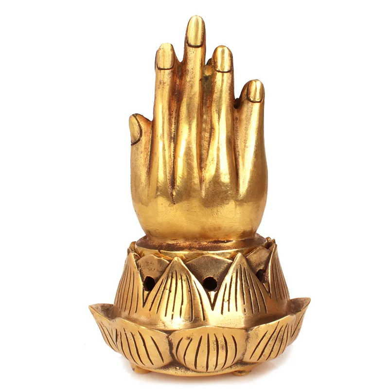 aromatherapy furnace light copper Bergamot lotus incense burner incense incense furnace Zhaocai Guanyin hand crafts
aromatherapy furnace light copper Bergamot lotus incense burner incense incense furnace Zhaocai Guanyin hand crafts