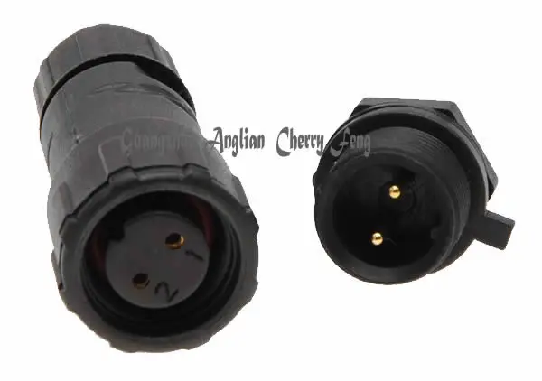 M14 Waterproof wire connectors 2pin contacts panel type IP68 connector, ship by DHL Factory sell directly,
M14 Waterproof wire connectors 2pin contacts panel type IP68 connector, ship by DHL Factory sell directly,