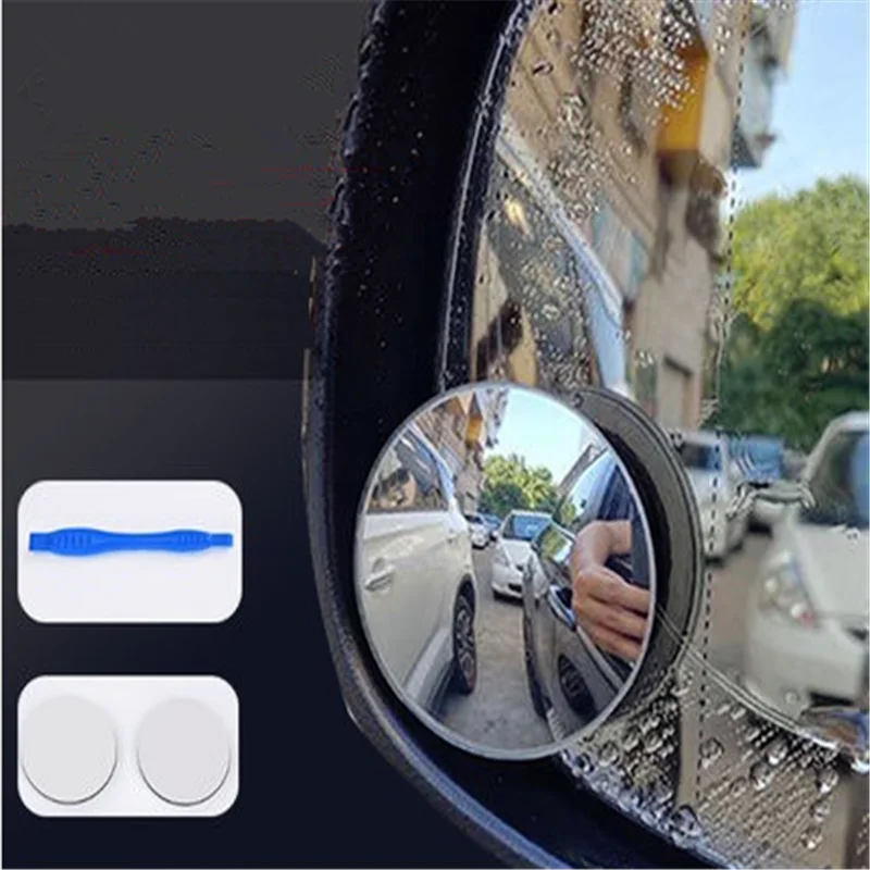 1pcs Car 360 Degree Framless Blind Spot Mirror Wide Angle Round Convex Mirror Small Round Side Blindspot Rearview Parking Mirror
1pcs Car 360 Degree Framless Blind Spot Mirror Wide Angle Round Convex Mirror Small Round Side Blindspot Rearview Parking Mirror