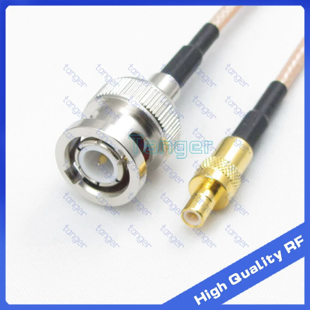 SMB male plug to BNC male plug straight connector with 20cm 8in 8inch RF RG316 RF Coaxial Pigtail High Quality Low Loss cable 
SMB male plug to BNC male plug straight connector with 20cm 8in 8inch RF RG316 RF Coaxial Pigtail High Quality Low Loss cable