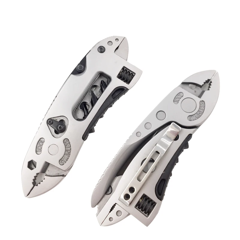 Outdoor Multitool Pliers Pocket Knife Screwdriver Set Adjustable Wrench Kit Jaw Spanner Repair Manual Survival Tools Multi Mini
Outdoor Multitool Pliers Pocket Knife Screwdriver Set Adjustable Wrench Kit Jaw Spanner Repair Manual Survival Tools Multi Mini