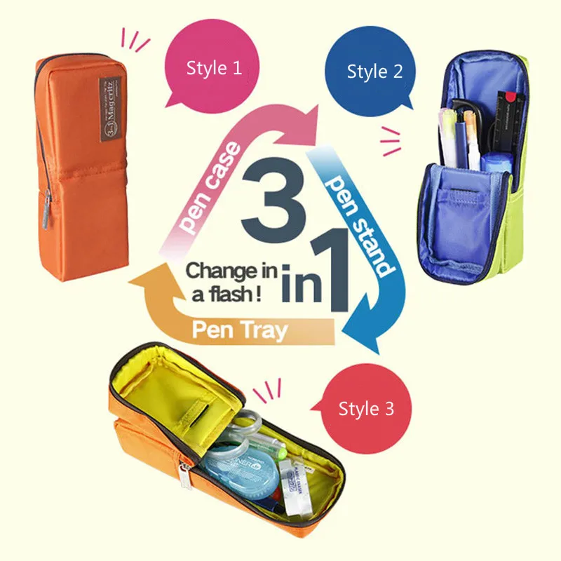 Korea Pencil Bag for School Student Multi-function Penholder Pencil Bag for Girls Large Capacity Pens Case Office Pencil Bag
Korea Pencil Bag for School Student Multi-function Penholder Pencil Bag for Girls Large Capacity Pens Case Office Pencil Bag