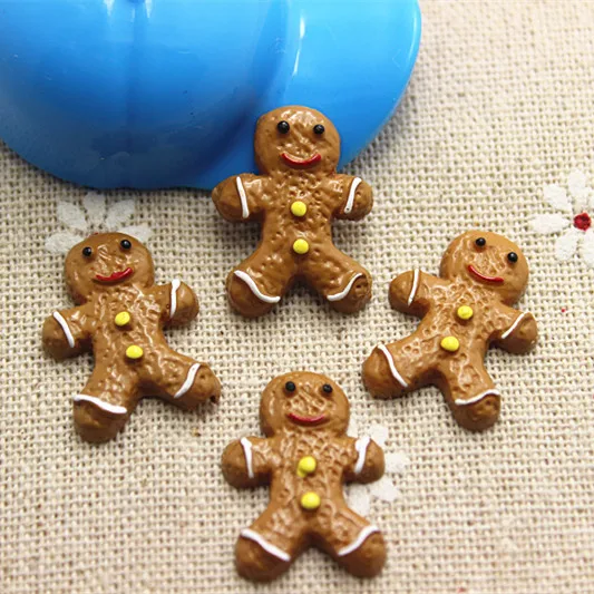 50PCS Cute Gingerbread Man Simulation Food Resin Flatback Cabochon Crafts DIY Scrapbooking,16*21mm
50PCS Cute Gingerbread Man Simulation Food Resin Flatback Cabochon Crafts DIY Scrapbooking,16*21mm