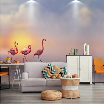 beibehang wallpaper for kids room new stereo wallpaper Nordic abstract sunset flamingo banana leaf TV background 3d wallpaper 
beibehang wallpaper for kids room new stereo wallpaper Nordic abstract sunset flamingo banana leaf TV background 3d wallpaper