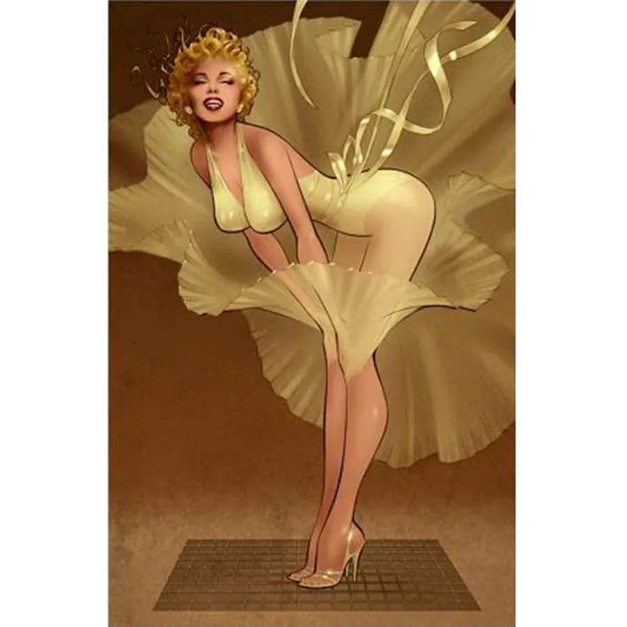 5D DIY Diamond Embroidery new Marilyn Monroe 5D diamond painting cross stitch full round rhinestone mosaic home decoration gift
5D DIY Diamond Embroidery new Marilyn Monroe 5D diamond painting cross stitch full round rhinestone mosaic home decoration gift