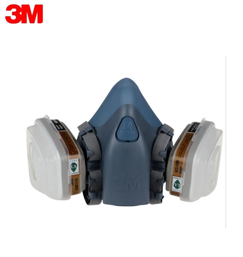 7 in 1 3M 7502 Safety Mask Painting Spray Gas Mask Chemical Safety Work Gas Mask Dust Mask Breathing Mask 3M Filter
7 in 1 3M 7502 Safety Mask Painting Spray Gas Mask Chemical Safety Work Gas Mask Dust Mask Breathing Mask 3M Filter
