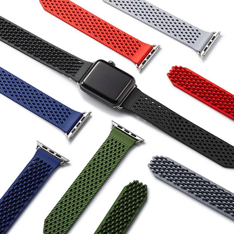Laforuta Silicone Band For Apple Watch Series 4 44mm 40mm iWatch Strap 42m 38mm Soft Sport Loop Wristband No Buckle Design
Laforuta Silicone Band For Apple Watch Series 4 44mm 40mm iWatch Strap 42m 38mm Soft Sport Loop Wristband No Buckle Design