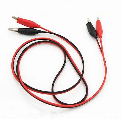 Free shipping 1Pcs 1meter Double Red and Black Clips Crocodile Cable Alligator Jumper Wire Test Leads
Free shipping 1Pcs 1meter Double Red and Black Clips Crocodile Cable Alligator Jumper Wire Test Leads