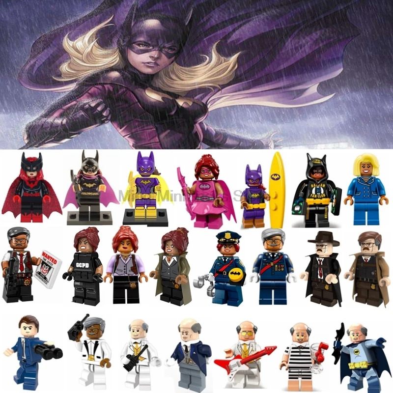 Legoing Batman BatGirl Barbara Gordon Alfred Marvel DC Movie Building Blocks Toys For Children Legoings Aciton Figures Joker
Legoing Batman BatGirl Barbara Gordon Alfred Marvel DC Movie Building Blocks Toys For Children Legoings Aciton Figures Joker