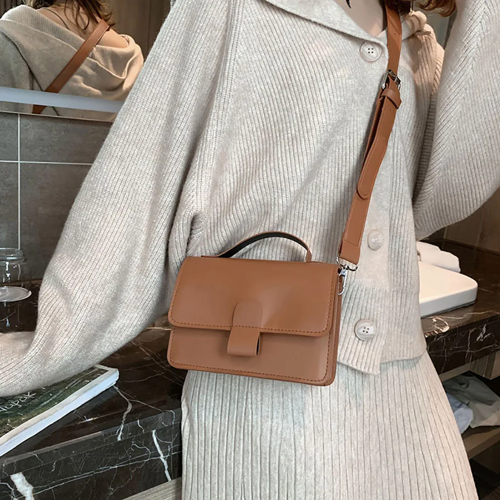 Altbest Vintage Women Retro Oil Skin Small Square Bag Shoulder Bag Messenger Bag portefeuille femme de marque de luxe nouve#G25
Altbest Vintage Women Retro Oil Skin Small Square Bag Shoulder Bag Messenger Bag portefeuille femme de marque de luxe nouve#G25
